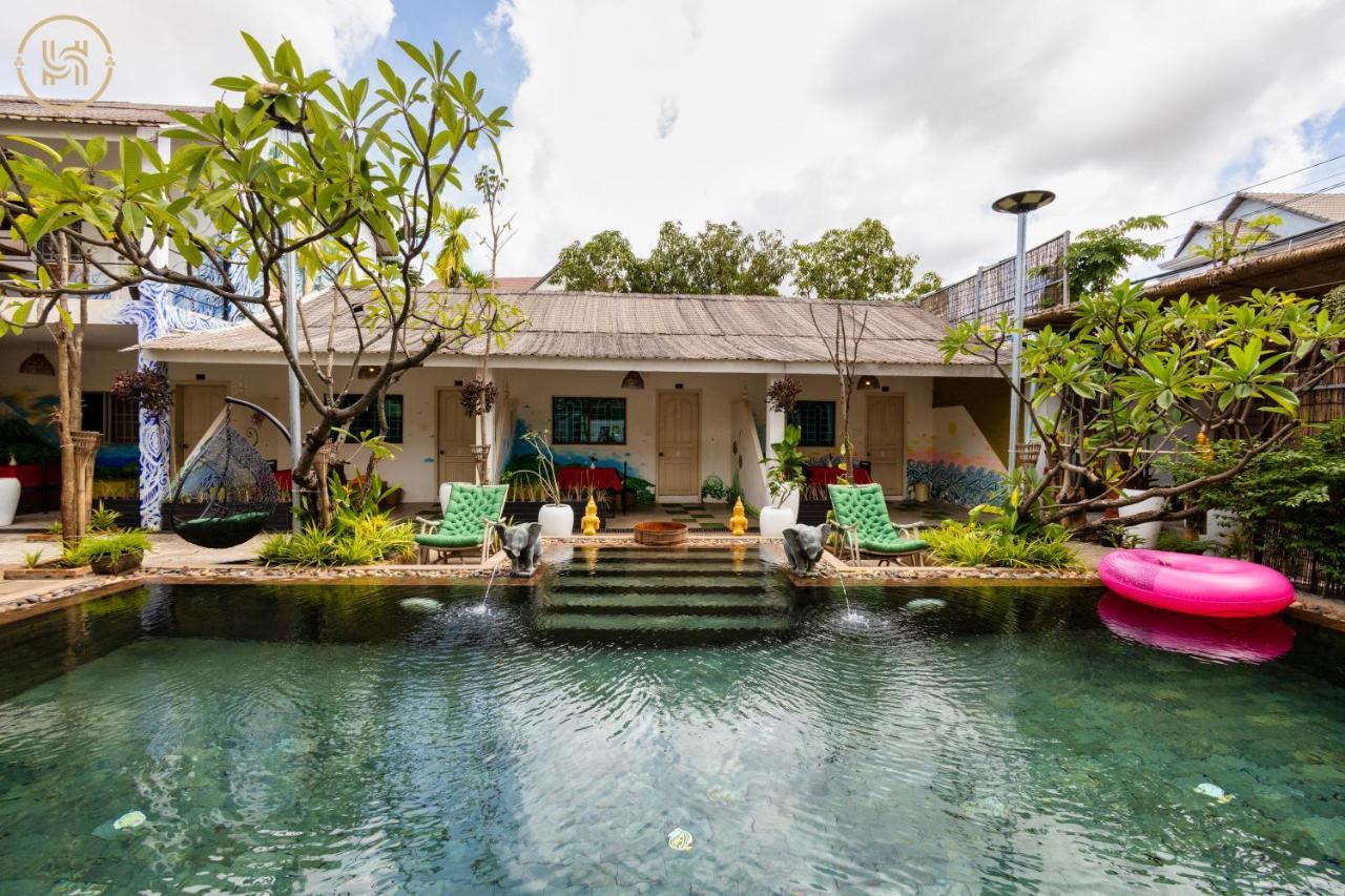 Hak Huot Residence Sziemreap Kültér fotó