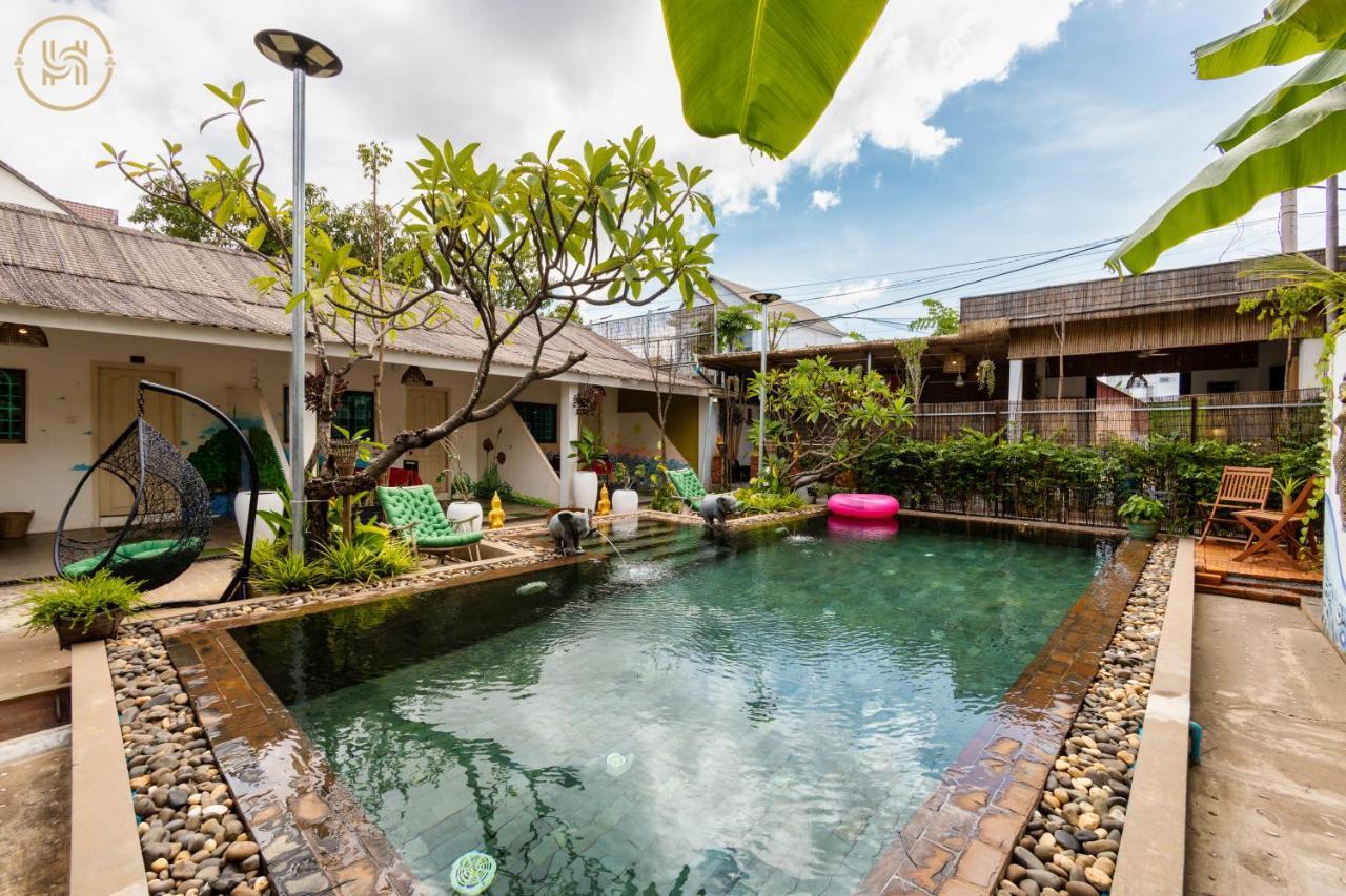 Hak Huot Residence Sziemreap Kültér fotó