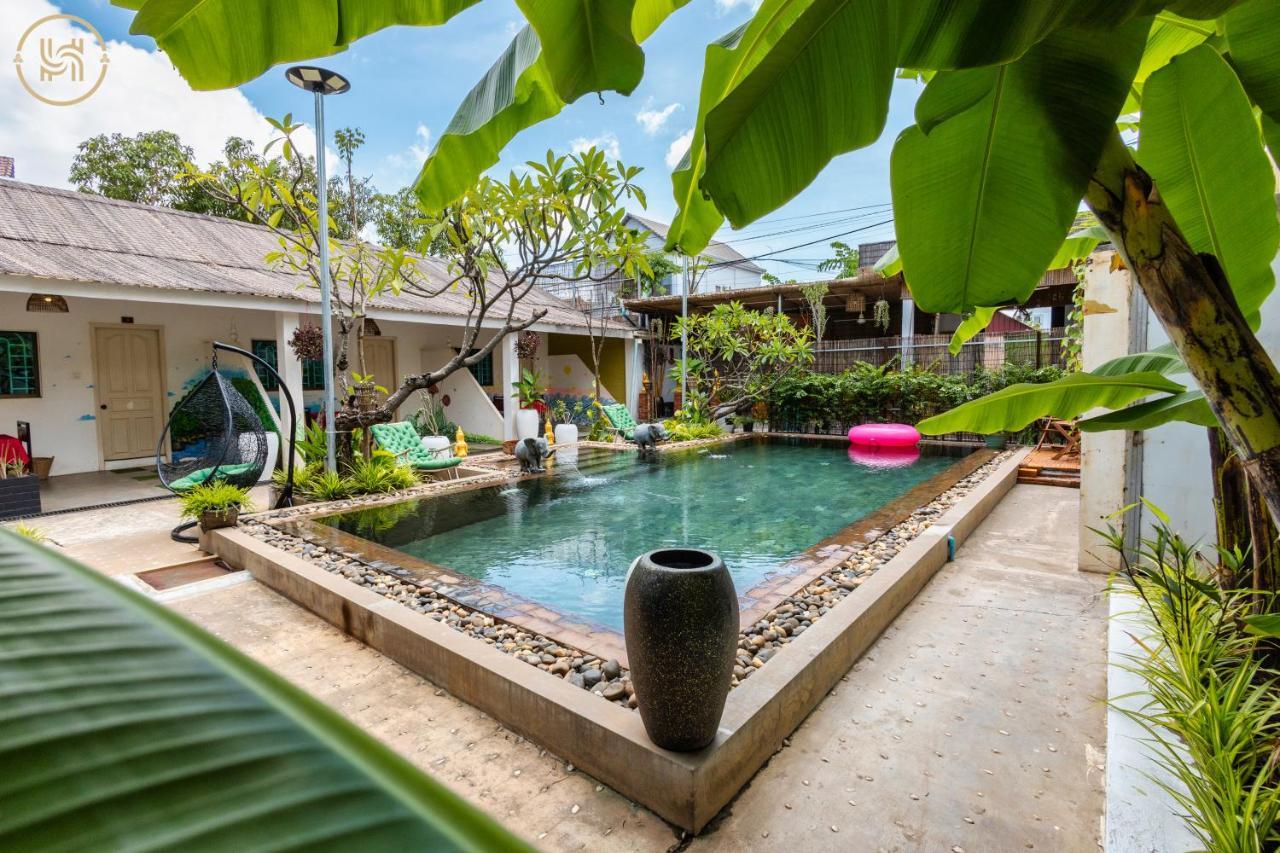Hak Huot Residence Sziemreap Kültér fotó